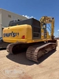 Back of used Excavator